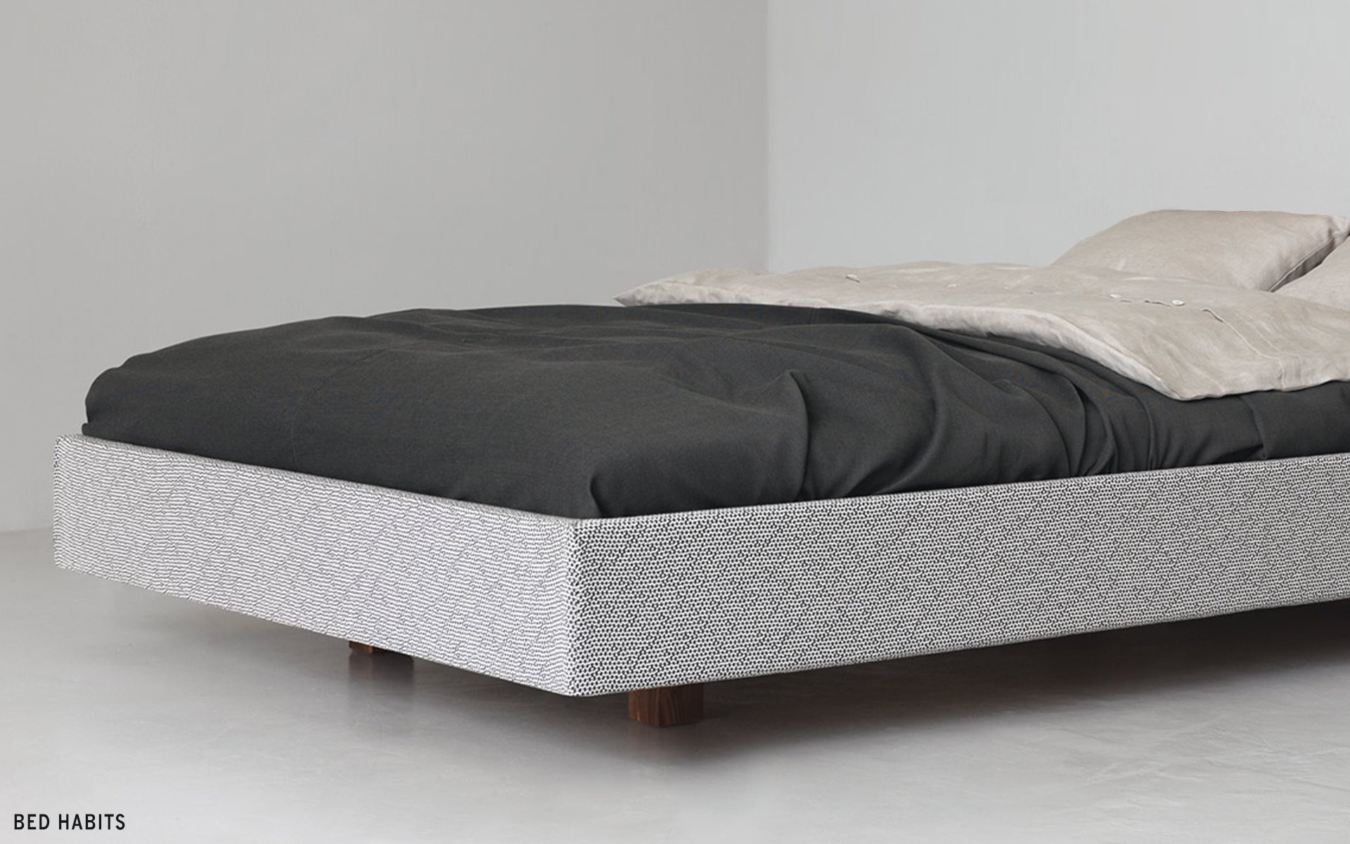 Designbed Simple soft floating BedHabits